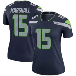 Brandon Marshall Seattle Seahawks Legend Women's Jersey (Navy)