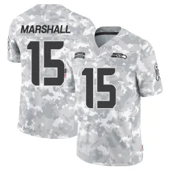 Brandon Marshall Seattle Seahawks Limited Men's 2024 Salute to Service Jersey (Arctic Camo)