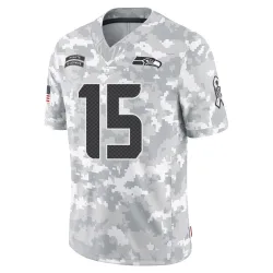 Brandon Marshall Seattle Seahawks Limited Men's 2024 Salute to Service Jersey (Arctic Camo)