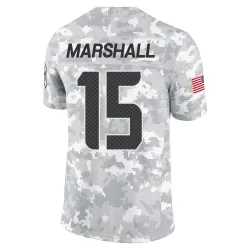 Brandon Marshall Seattle Seahawks Limited Men's 2024 Salute to Service Jersey (Arctic Camo)