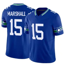 Brandon Marshall Seattle Seahawks Limited Men's Throwback Vapor F.U.S.E. Jersey (Royal)