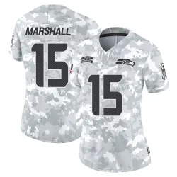 Brandon Marshall Seattle Seahawks Limited Women's 2024 Salute to Service Jersey (Arctic Camo)