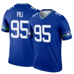 Brandon Pili Seattle Seahawks Legend Youth Throwback Jersey (Royal)