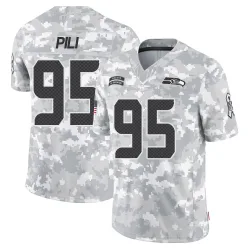 Brandon Pili Seattle Seahawks Limited Men's 2024 Salute to Service Jersey (Arctic Camo)