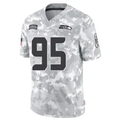 Brandon Pili Seattle Seahawks Limited Men's 2024 Salute to Service Jersey (Arctic Camo)