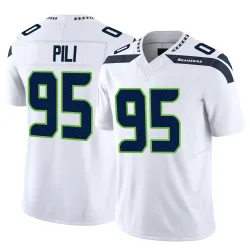 Brandon Pili Seattle Seahawks Limited Men's Vapor F.U.S.E. Jersey (White)