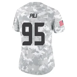 Brandon Pili Seattle Seahawks Limited Women's 2024 Salute to Service Jersey (Arctic Camo)