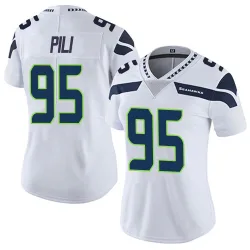 Brandon Pili Seattle Seahawks Limited Women's Vapor Untouchable Jersey (White)