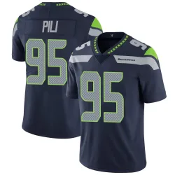 Brandon Pili Seattle Seahawks Limited Youth Team Color Vapor Untouchable Jersey (Navy)