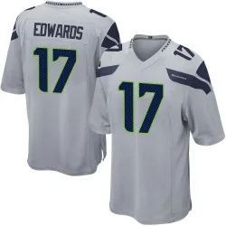 Braylon Edwards Seattle Seahawks Game Men's Alternate Jersey (Gray)