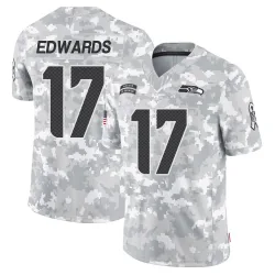 Braylon Edwards Seattle Seahawks Limited Men's 2024 Salute to Service Jersey (Arctic Camo)