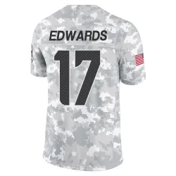 Braylon Edwards Seattle Seahawks Limited Men's 2024 Salute to Service Jersey (Arctic Camo)