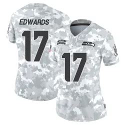 Braylon Edwards Seattle Seahawks Limited Women's 2024 Salute to Service Jersey (Arctic Camo)