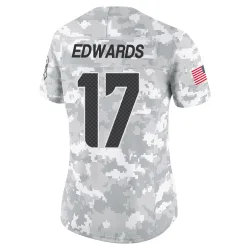 Braylon Edwards Seattle Seahawks Limited Women's 2024 Salute to Service Jersey (Arctic Camo)