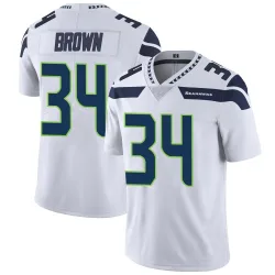 Brittain Brown Seattle Seahawks Limited Men's Vapor Untouchable Jersey (White)