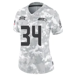 Brittain Brown Seattle Seahawks Limited Women's 2024 Salute to Service Jersey (Arctic Camo)