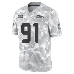 Bryan Mone Seattle Seahawks Limited Men's 2024 Salute to Service Jersey (Arctic Camo)