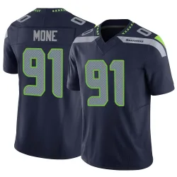 Bryan Mone Seattle Seahawks Limited Men's Vapor F.U.S.E. Jersey (Navy)
