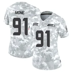 Bryan Mone Seattle Seahawks Limited Women's 2024 Salute to Service Jersey (Arctic Camo)
