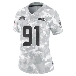 Bryan Mone Seattle Seahawks Limited Women's 2024 Salute to Service Jersey (Arctic Camo)
