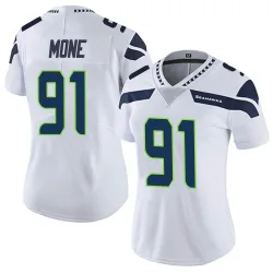 Bryan Mone Seattle Seahawks Limited Women's Vapor Untouchable Jersey (White)