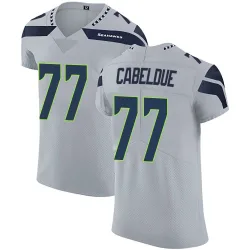 Bryce Cabeldue Seattle Seahawks Elite Men's Alternate Vapor Untouchable Jersey (Gray)