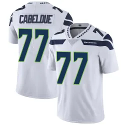 Bryce Cabeldue Seattle Seahawks Limited Men's Vapor Untouchable Jersey (White)