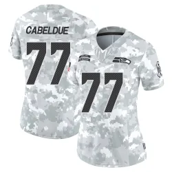 Bryce Cabeldue Seattle Seahawks Limited Women's 2024 Salute to Service Jersey (Arctic Camo)