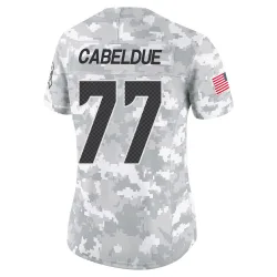 Bryce Cabeldue Seattle Seahawks Limited Women's 2024 Salute to Service Jersey (Arctic Camo)