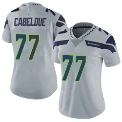 Bryce Cabeldue Seattle Seahawks Limited Women's Alternate Vapor Untouchable Jersey (Gray)