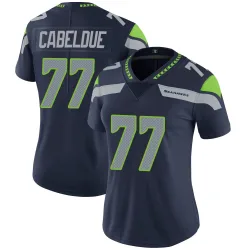 Bryce Cabeldue Seattle Seahawks Limited Women's Team Color Vapor Untouchable Jersey (Navy)