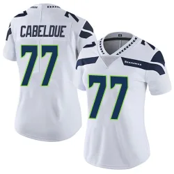 Bryce Cabeldue Seattle Seahawks Limited Women's Vapor Untouchable Jersey (White)