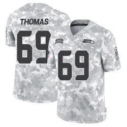 Bubba Thomas Seattle Seahawks Limited Men's 2024 Salute to Service Jersey (Arctic Camo)