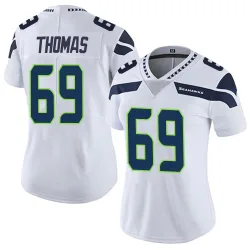 Bubba Thomas Seattle Seahawks Limited Women's Vapor Untouchable Jersey (White)