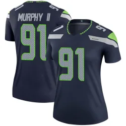 Byron Murphy II Seattle Seahawks Legend Women's Jersey (Navy)