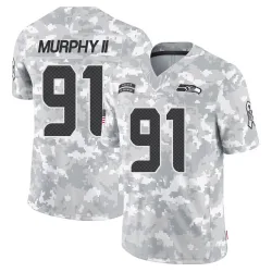 Byron Murphy II Seattle Seahawks Limited Men's 2024 Salute to Service Jersey (Arctic Camo)