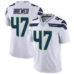 Cade Brewer Seattle Seahawks Limited Men's Vapor Untouchable Jersey (White)