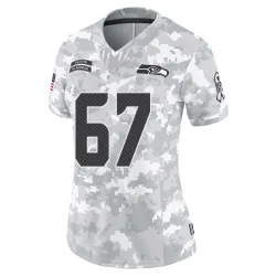 Charles Cross Seattle Seahawks Limited Women's 2024 Salute to Service Jersey (Arctic Camo)