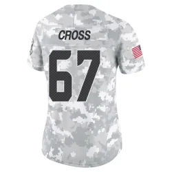 Charles Cross Seattle Seahawks Limited Women's 2024 Salute to Service Jersey (Arctic Camo)