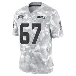 Charles Cross Seattle Seahawks Limited Youth 2024 Salute to Service Jersey (Arctic Camo)