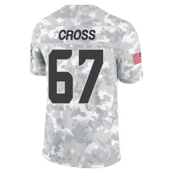 Charles Cross Seattle Seahawks Limited Youth 2024 Salute to Service Jersey (Arctic Camo)