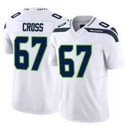 Charles Cross Seattle Seahawks Limited Youth Vapor F.U.S.E. Jersey (White)