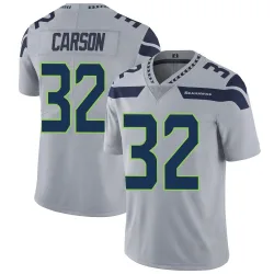Chris Carson Seattle Seahawks Limited Men's Alternate Vapor Untouchable Jersey (Gray)
