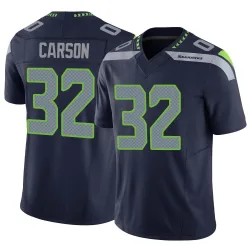 Chris Carson Seattle Seahawks Limited Men's Vapor F.U.S.E. Jersey (Navy)