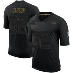 Chris Carson Seattle Seahawks Limited Youth 2020 Salute To Service Jersey (Black)
