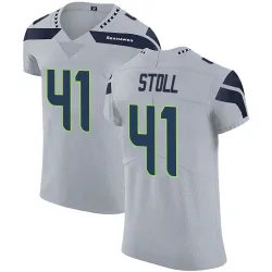 Chris Stoll Seattle Seahawks Elite Men's Alternate Vapor Untouchable Jersey (Gray)