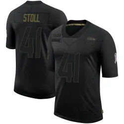 Chris Stoll Seattle Seahawks Limited Youth 2020 Salute To Service Jersey (Black)