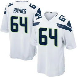 Christian Haynes Seattle Seahawks Game Men's Jersey (White)