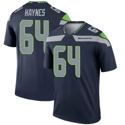 Christian Haynes Seattle Seahawks Legend Men's Jersey (Navy)