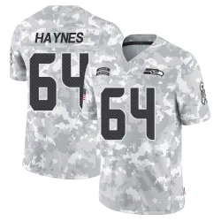 Christian Haynes Seattle Seahawks Limited Men's 2024 Salute to Service Jersey (Arctic Camo)
